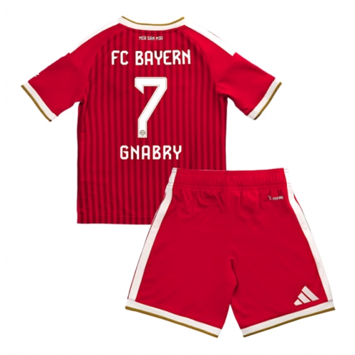 Bayern Munich Serge Gnabry #7 Maglia Gara Casa Repliche 2026-27 Bambino Maniche Corte Bayern Munich Serge Gnabry #7 Maglia Gara Casa Repliche 2026-27 Bambino Maniche Corte
